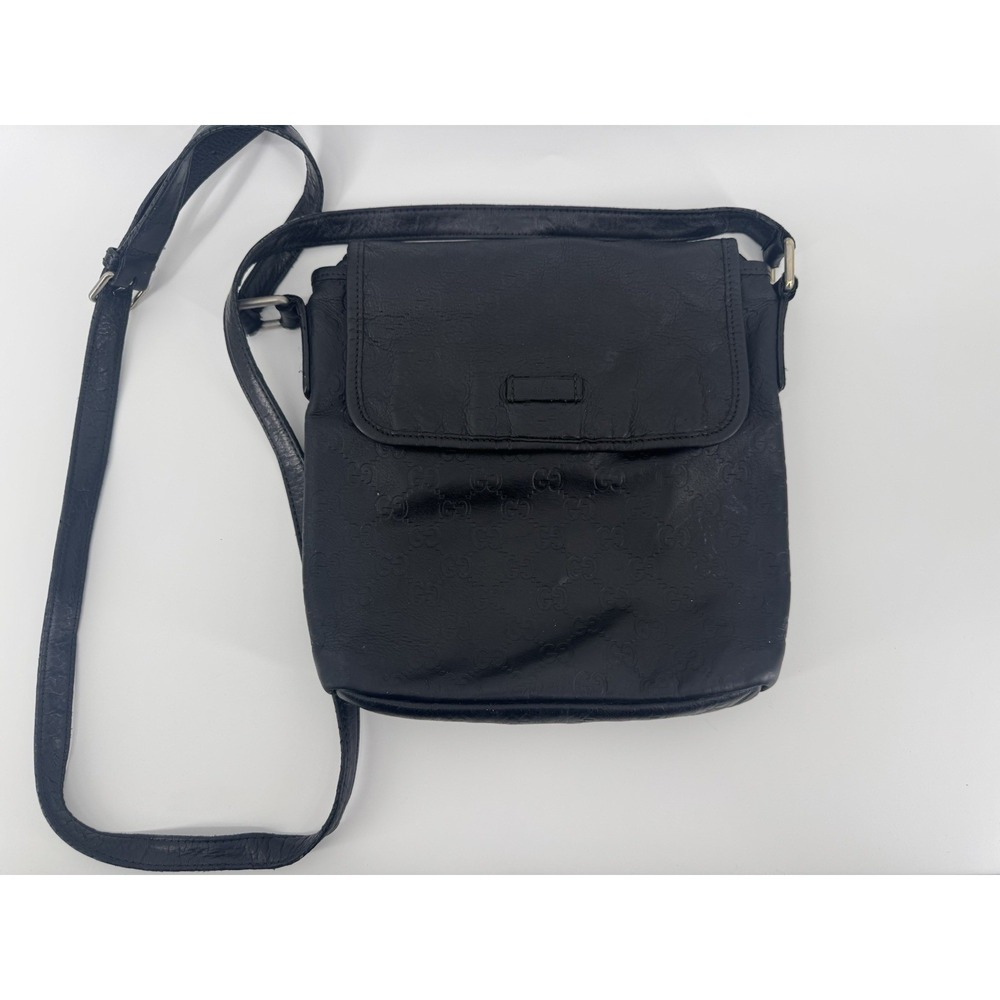Gucci Genuine black Gucci Crossbody
